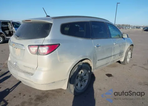 2015 Chevrolet Traverse Ls из США, поврежденный, VIN 1GNKRFKDXFJ334824